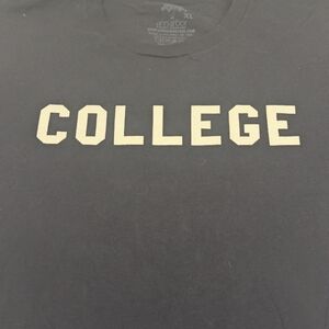COLLEGE Men's Animal House Black Tee Shirt XL